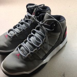 Pink and grey Jordan's